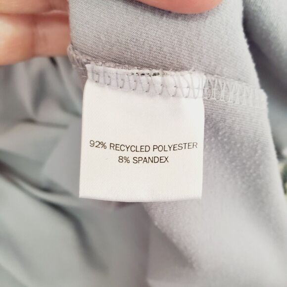 Peter Millar Verge Performance Quarter-Zip Golf Long Sleeve Gale Grey Mens 2XL - Picture 5 of 12